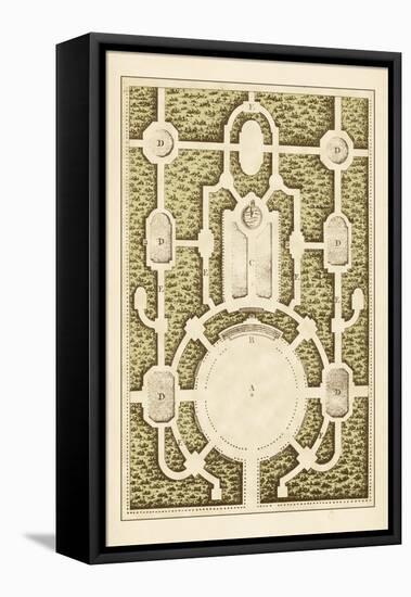 Garden Maze I-Blondel-Framed Stretched Canvas