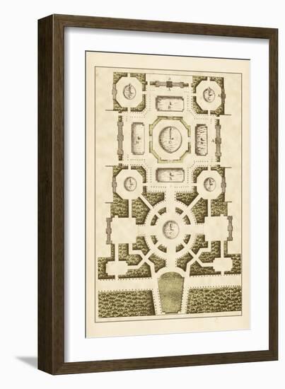 Garden Maze III-Blondel-Framed Art Print