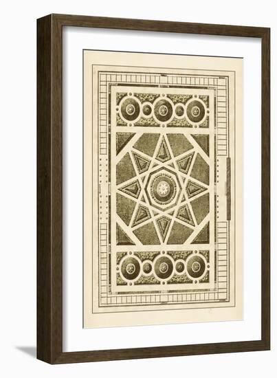 Garden Maze VI-Blondel-Framed Art Print