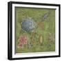 Garden Menagerie III-Kate McRostie-Framed Art Print