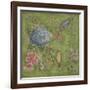 Garden Menagerie III-Kate McRostie-Framed Art Print