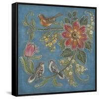 Garden Menagerie IV-Kate McRostie-Framed Stretched Canvas