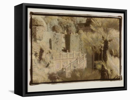 Garden, Montacadini , Italy-Theo Westenberger-Framed Stretched Canvas