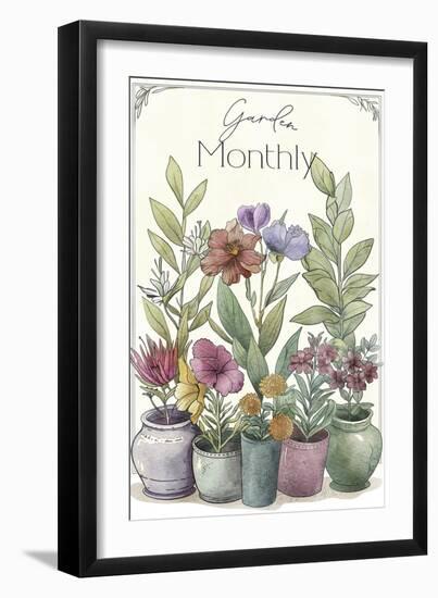 Garden Monthly-Sasha-Framed Giclee Print