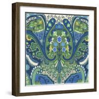 Garden Mosaic I-Anna Polanski-Framed Art Print