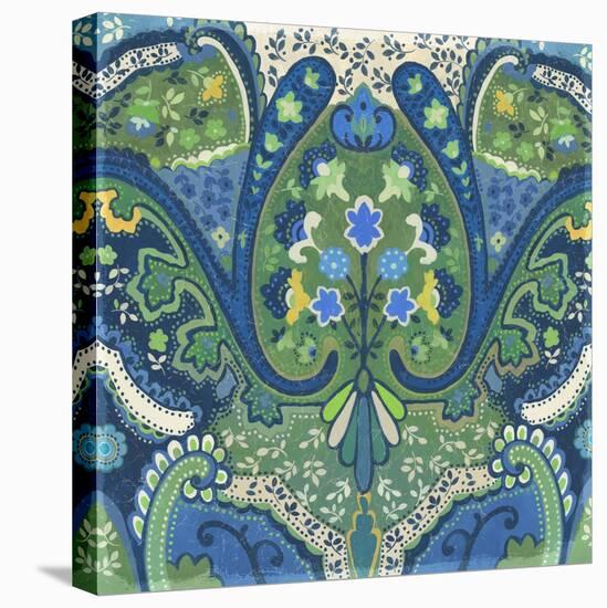 Garden Mosaic I-Anna Polanski-Stretched Canvas
