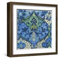 Garden Mosaic II-Anna Polanski-Framed Art Print