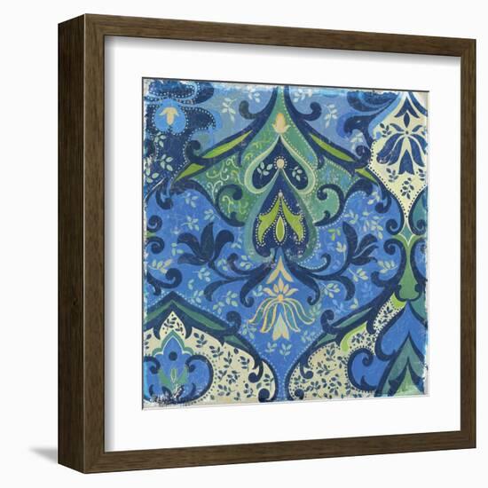 Garden Mosaic II-Anna Polanski-Framed Art Print