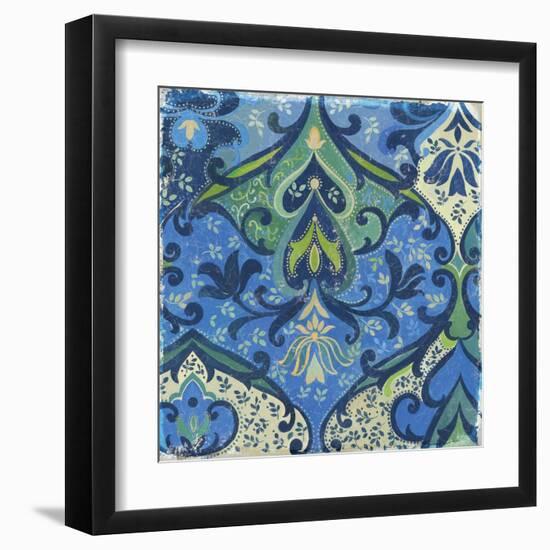 Garden Mosaic II-Anna Polanski-Framed Art Print