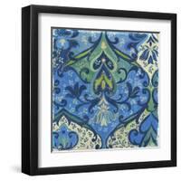 Garden Mosaic II-Anna Polanski-Framed Art Print