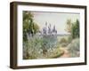 Garden Near the Thames-Alfred Parsons-Framed Giclee Print