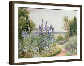 Garden Near the Thames-Alfred Parsons-Framed Giclee Print