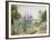 Garden Near the Thames-Alfred Parsons-Framed Giclee Print