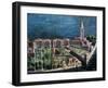 Garden Next to Church of Redeemer-null-Framed Giclee Print