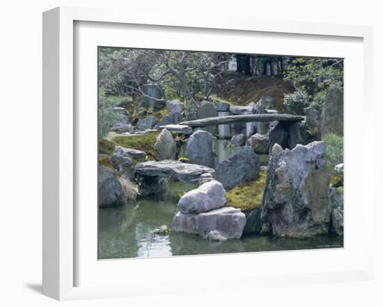 Garden, Nijo Castle, Kyoto, Japan, Asia-Robert Harding-Framed Photographic Print