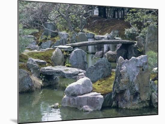 Garden, Nijo Castle, Kyoto, Japan, Asia-Robert Harding-Mounted Photographic Print