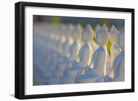 Garden of Buddahs II-Kathy Mahan-Framed Photographic Print