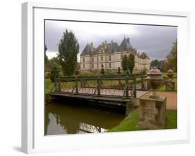 Garden of Chateau de Cormatin, Burgundy, France-Lisa S^ Engelbrecht-Framed Photographic Print