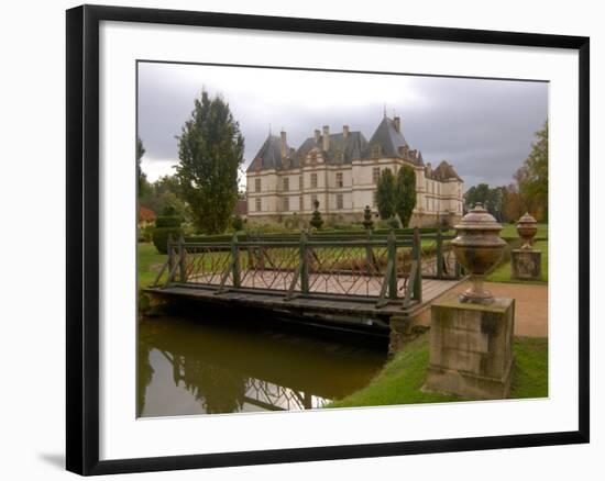 Garden of Chateau de Cormatin, Burgundy, France-Lisa S^ Engelbrecht-Framed Photographic Print