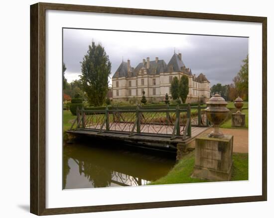 Garden of Chateau de Cormatin, Burgundy, France-Lisa S^ Engelbrecht-Framed Photographic Print