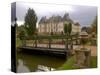 Garden of Chateau de Cormatin, Burgundy, France-Lisa S^ Engelbrecht-Stretched Canvas