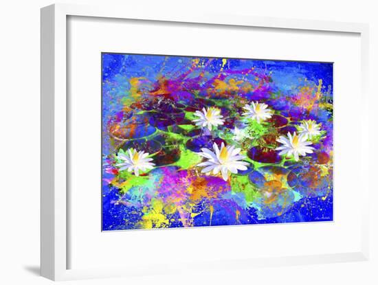 Garden Of Colors-Ata Alishahi-Framed Giclee Print