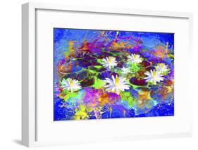 Garden Of Colors-Ata Alishahi-Framed Giclee Print