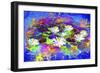 Garden Of Colors-Ata Alishahi-Framed Giclee Print