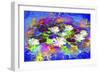 Garden Of Colors-Ata Alishahi-Framed Giclee Print