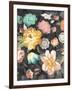 Garden of Delight Black III-Danhui Nai-Framed Art Print