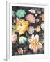 Garden of Delight Black III-Danhui Nai-Framed Art Print