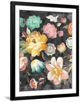 Garden of Delight Black III-Danhui Nai-Framed Art Print