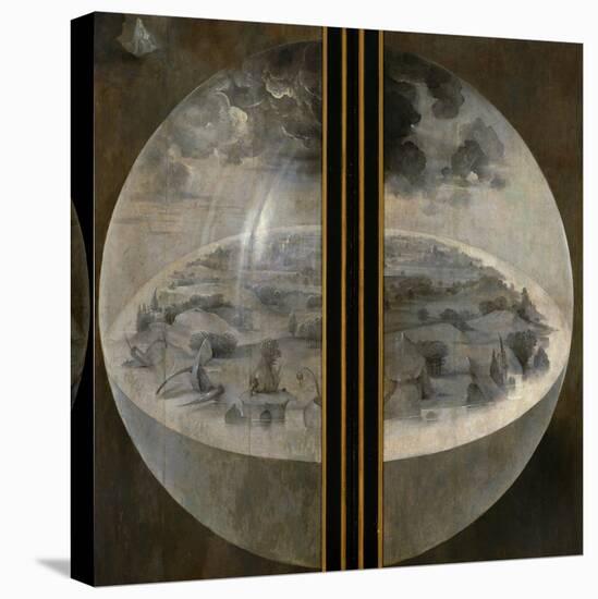 Garden of Delights, Closed Wings: The Creation of the World, Triptich with Shutters-Hieronymus Bosch-Stretched Canvas