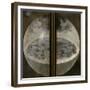 Garden of Delights, Closed Wings: The Creation of the World, Triptich with Shutters-Hieronymus Bosch-Framed Giclee Print