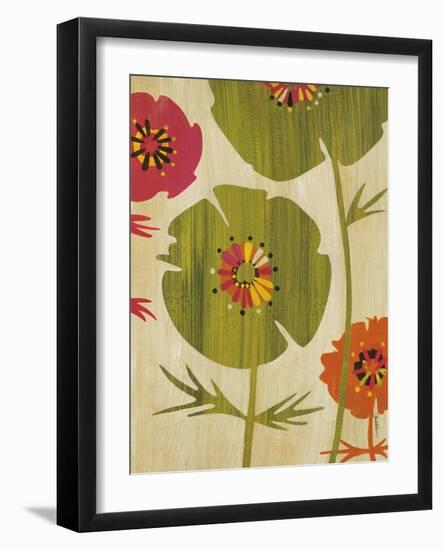 Garden of Delights II-Liz Jardine-Framed Art Print