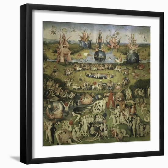 Garden of Earthly Delights, c.1510-Hieronymus Bosch-Framed Giclee Print