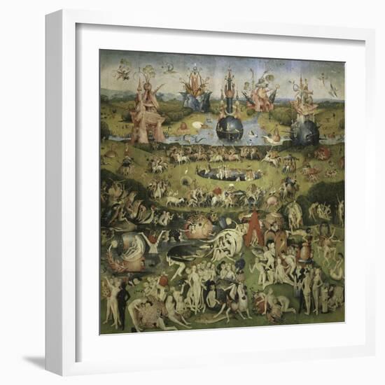 Garden of Earthly Delights, c.1510-Hieronymus Bosch-Framed Giclee Print