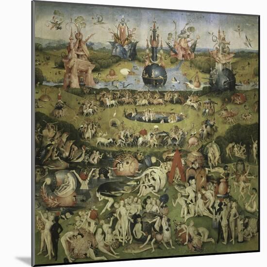 Garden of Earthly Delights, c.1510-Hieronymus Bosch-Mounted Giclee Print