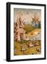 Garden of Earthly Delights, Detail No.3-Hieronymus Bosch-Framed Premium Giclee Print