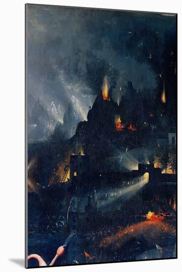 Garden of Earthly Delights-Hell Music-Hieronymus Bosch-Mounted Art Print
