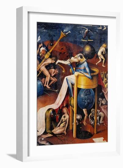 Garden of Earthly Delights-Hell Music-Hieronymus Bosch-Framed Art Print