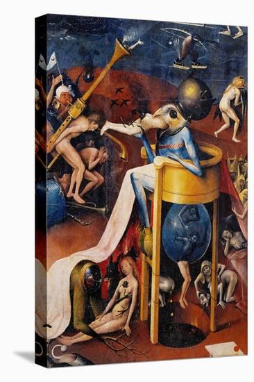 Garden of Earthly Delights-Hell Music-Hieronymus Bosch-Stretched Canvas