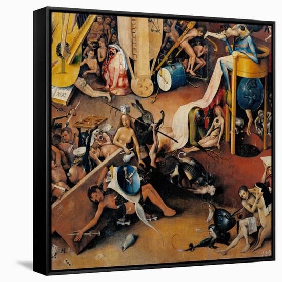 Garden of Earthly Delights-Hell Music-Hieronymus Bosch-Framed Stretched Canvas