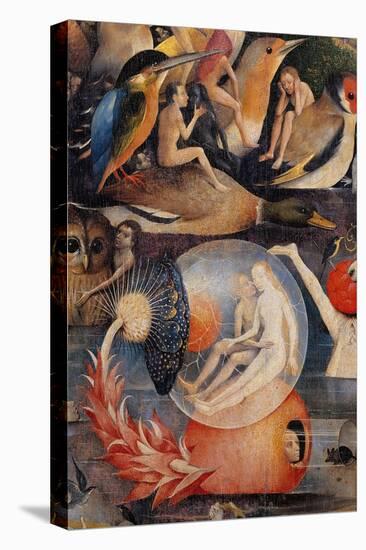 Garden of Earthly Delights,(Martyrs & Angels) by Hieronymus Bosch, c. 1503-04. Prado. Detail.-Hieronymus Bosch-Stretched Canvas
