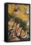 Garden of Earthly Delights,(Martyrs & Angels) by Hieronymus Bosch, c. 1503-04. Prado. Detail.-Hieronymus Bosch-Framed Stretched Canvas