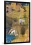 Garden of Earthly Delights-The Earthly Paradise-Hieronymus Bosch-Framed Art Print