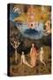 Garden of Earthly Delights-The Earthly Paradise-Hieronymus Bosch-Stretched Canvas
