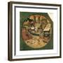 Garden of Earthly Delights-Hieronymus Van Aeken Bosch-Framed Premium Giclee Print