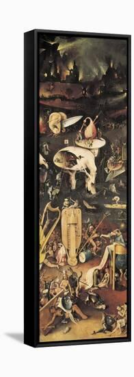 Garden of Earthly Delights-Hieronymus Bosch-Framed Stretched Canvas