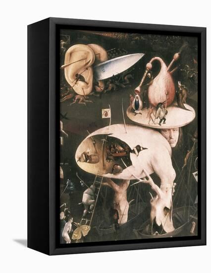 Garden of Earthly Delights-Hieronymus Bosch-Framed Stretched Canvas